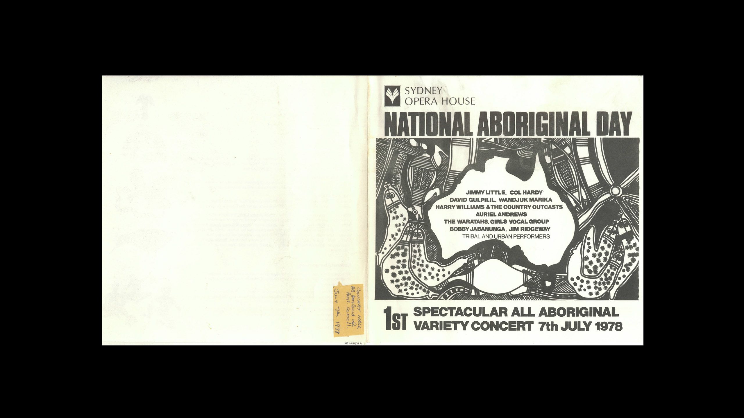'National Aboriginal Day' programme 1978